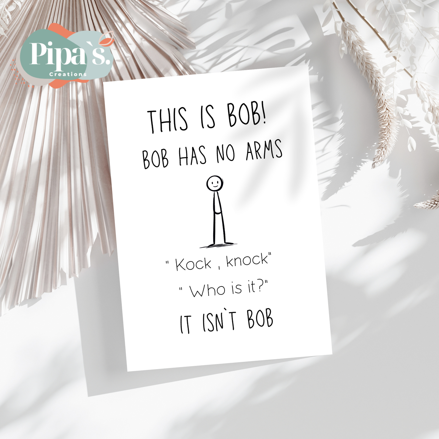 This is Bob, Bob has no arms. Knock Knock ... - Beauty Beast