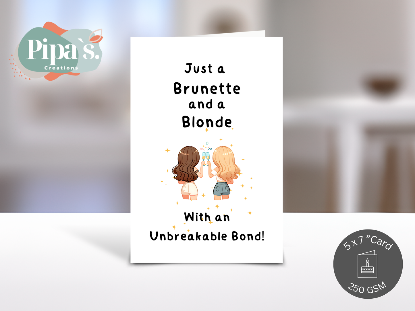 Just a brunette and a blonde ... - Beauty Beast