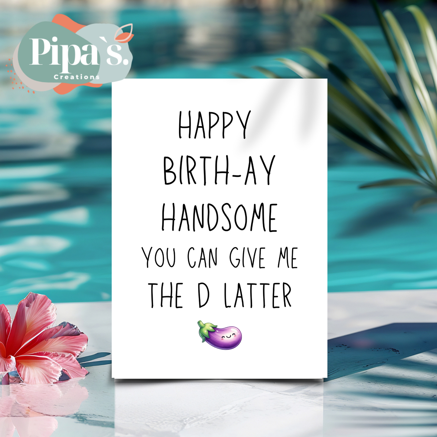 Happy Birthday Birth-ay Handsome You Can Give Me The D Later