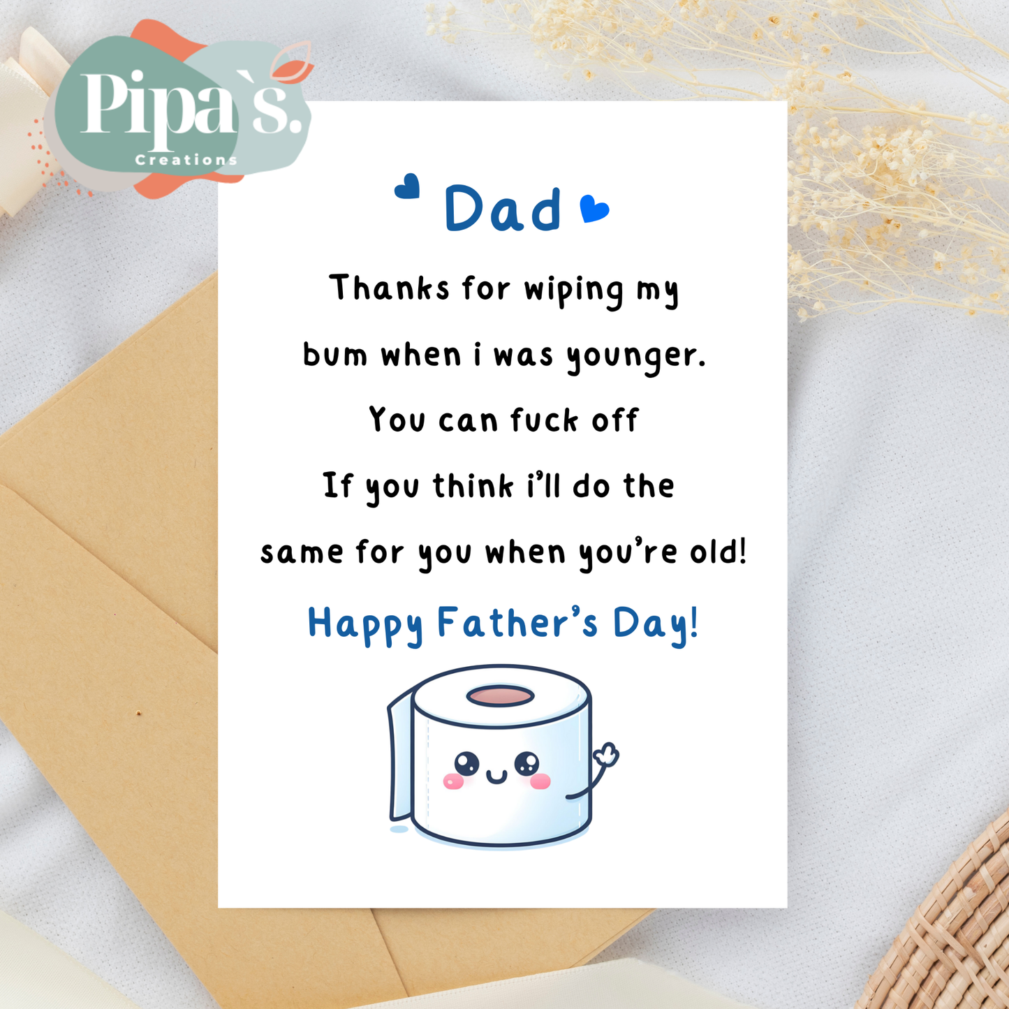 Dad, Thanks for wiping my bum... - Beauty Beast