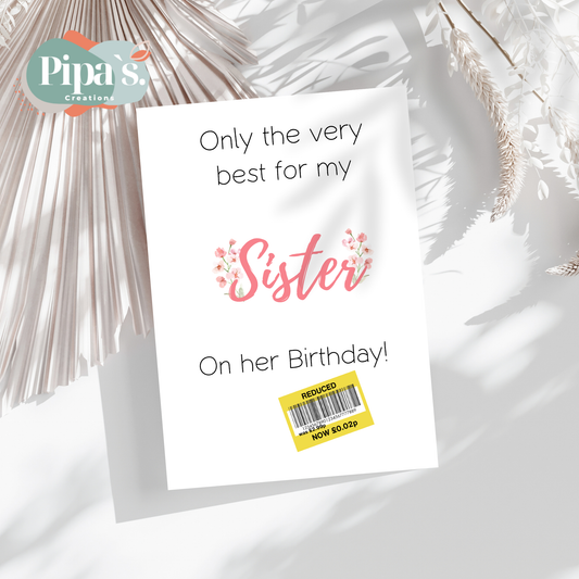 Only the very best for my sister … - Beauty Beast