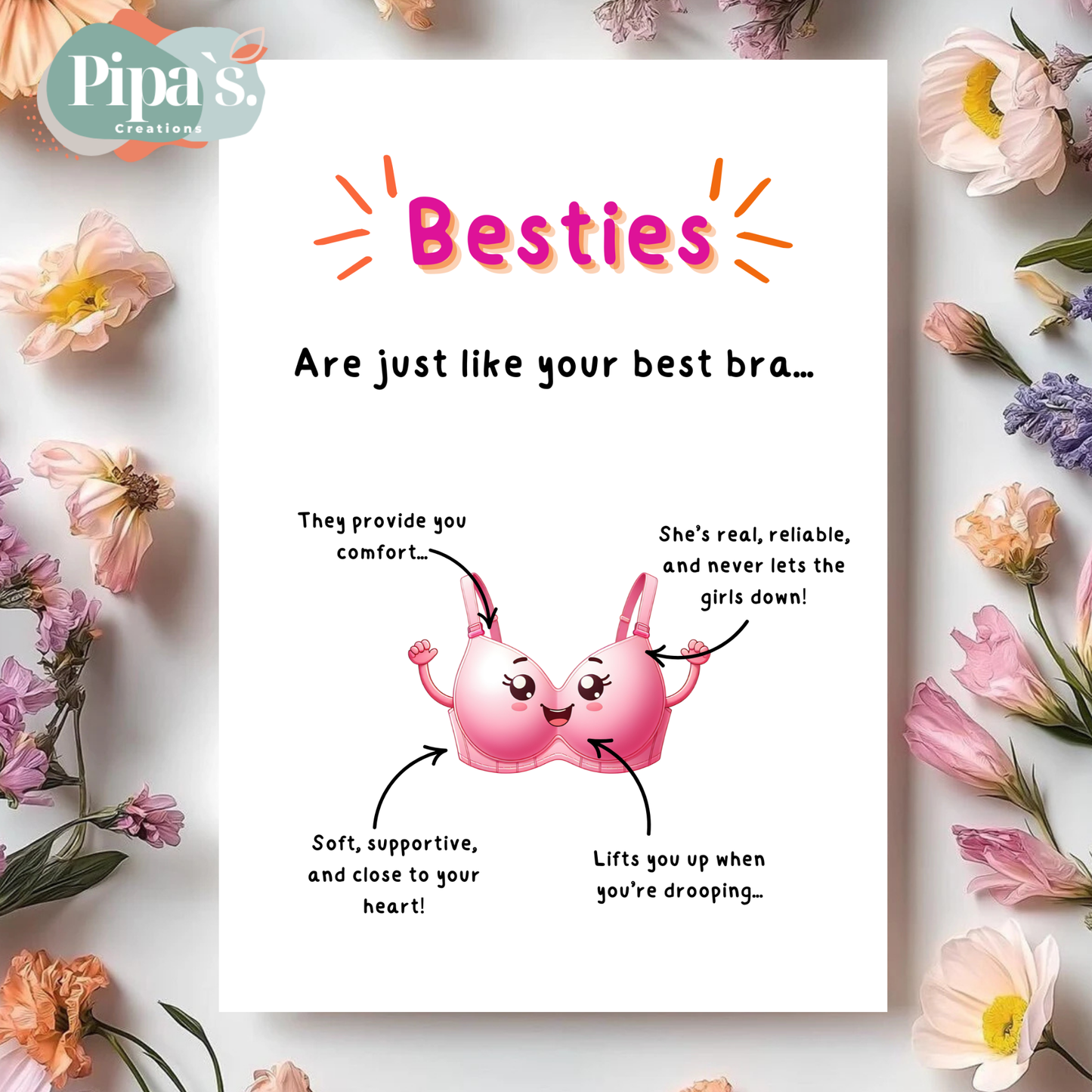 Besties are just like your best bra... - Beauty Beast