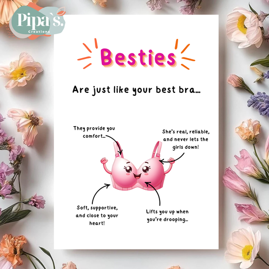 Besties are just like your best bra... - Beauty Beast