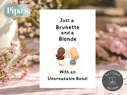 Just a brunette and a blonde ... - Beauty Beast