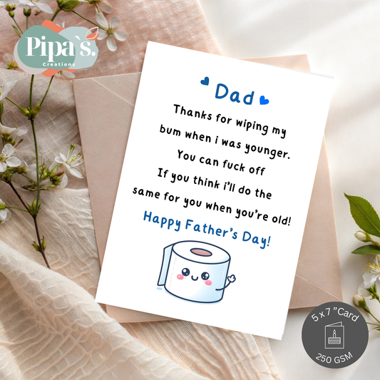 Dad, Thanks for wiping my bum... - Beauty Beast