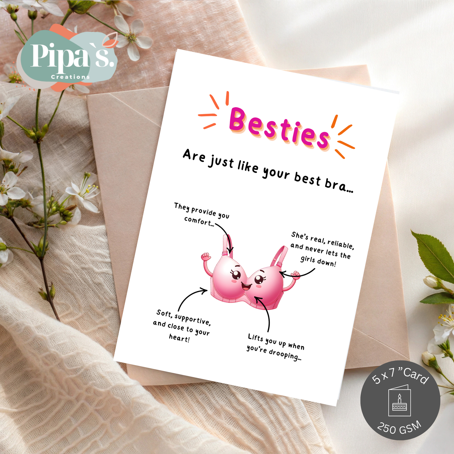 Besties are just like your best bra... - Beauty Beast