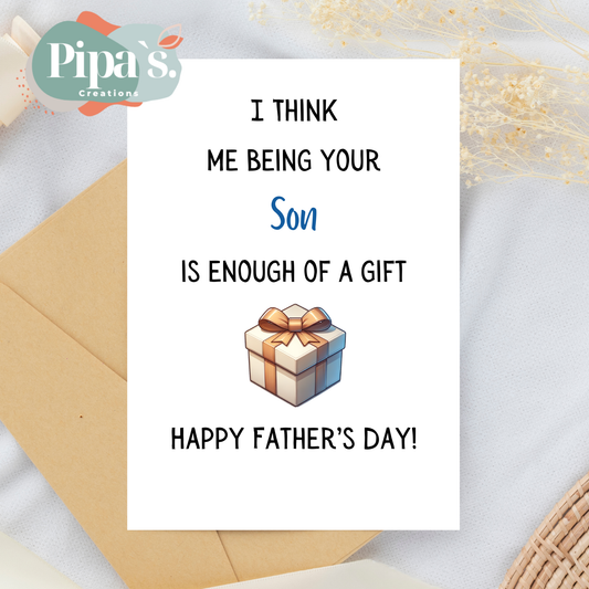 I Think me being your son ... (Father's Day) - Beauty Beast